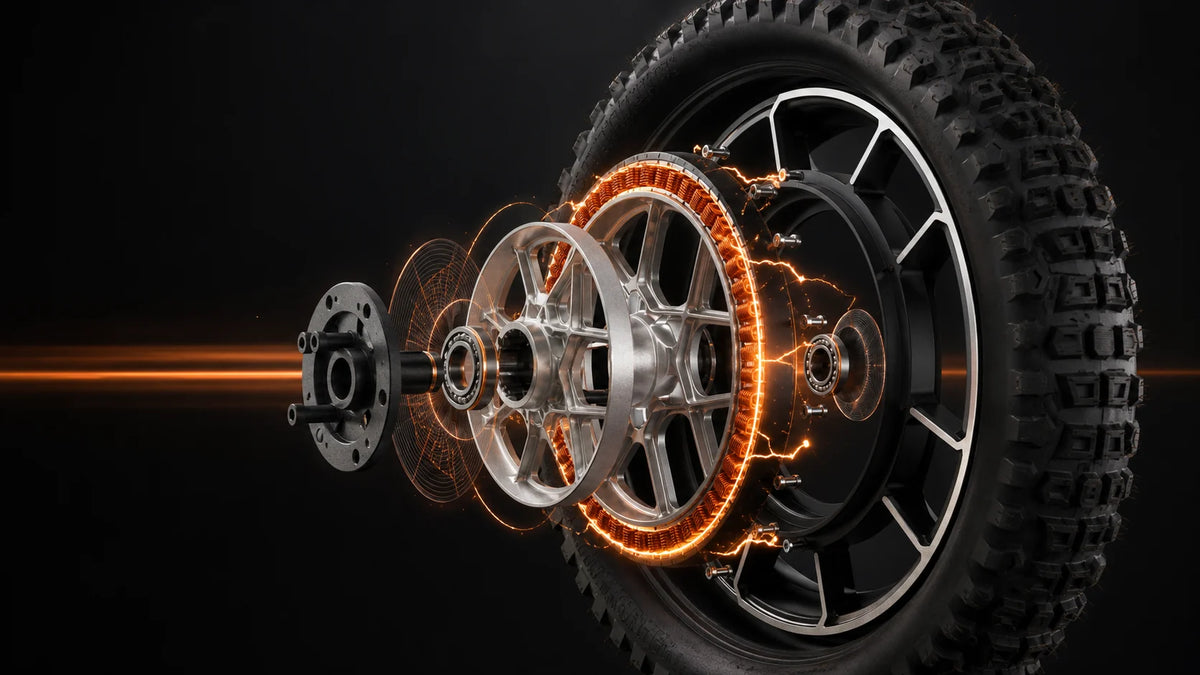 KingSong F18 motor and high-output electrical system